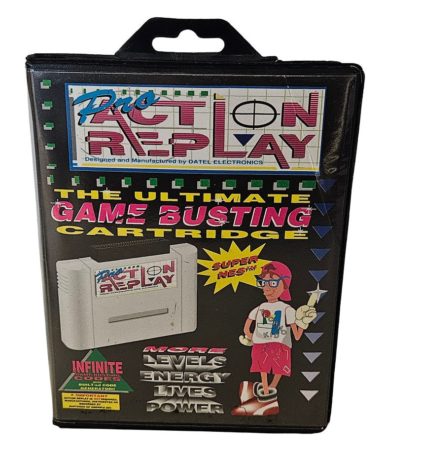 Action Replay Pro - Super Mintendo - SNES - OVP