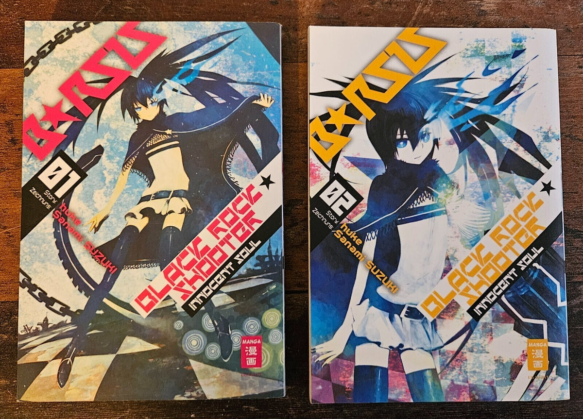 Black Rock Shooter - Huke - Band 1 + 2 - Manga / Anime