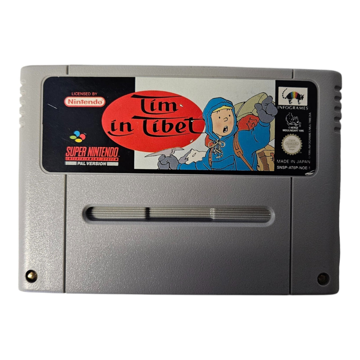 Tim in Tibet- Super Nintendo - SNES