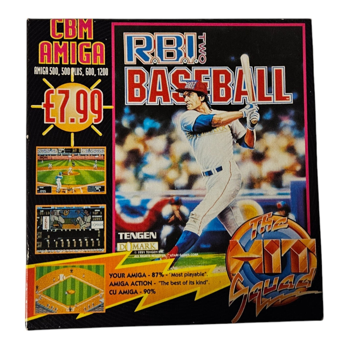 RBI Baseball - Commodore Amiga