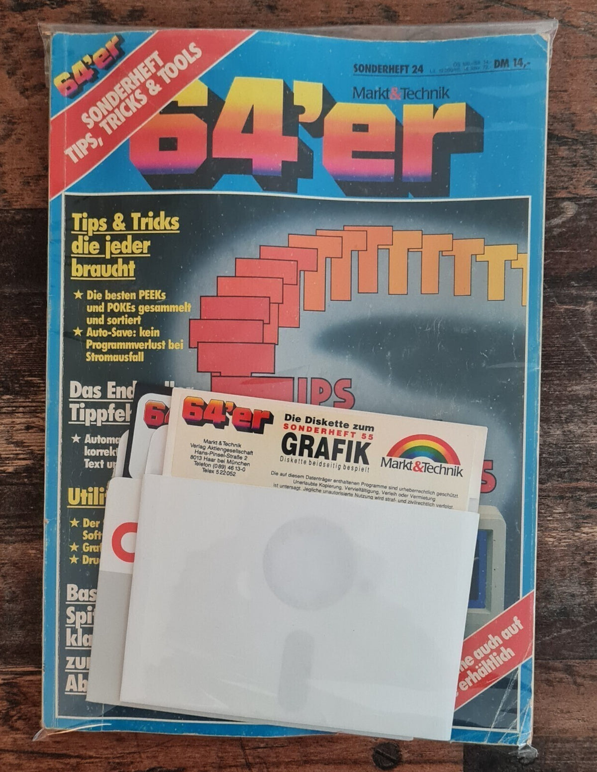 64ér Sonderheft #24 - Mit Disketten - Commodore 64