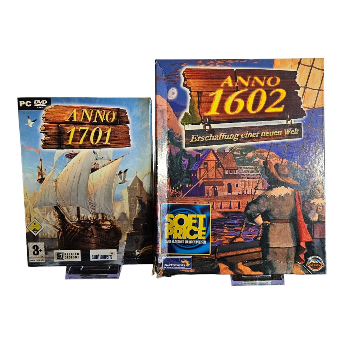 ANNO 1602 + 1701 + Der Fluch des Drachen - Big Box - PC