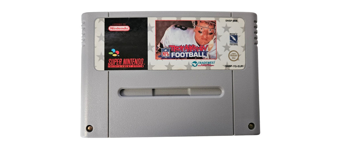 Troy Aikman Football - Super Nintendo - SNES