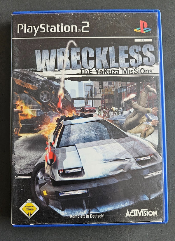 Wreckless The Yakuzza Missions - Playstation 2 / PS2