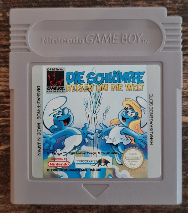 Die Schlümpfe - Reise um die Welt - Nintendo Game Boy / GB