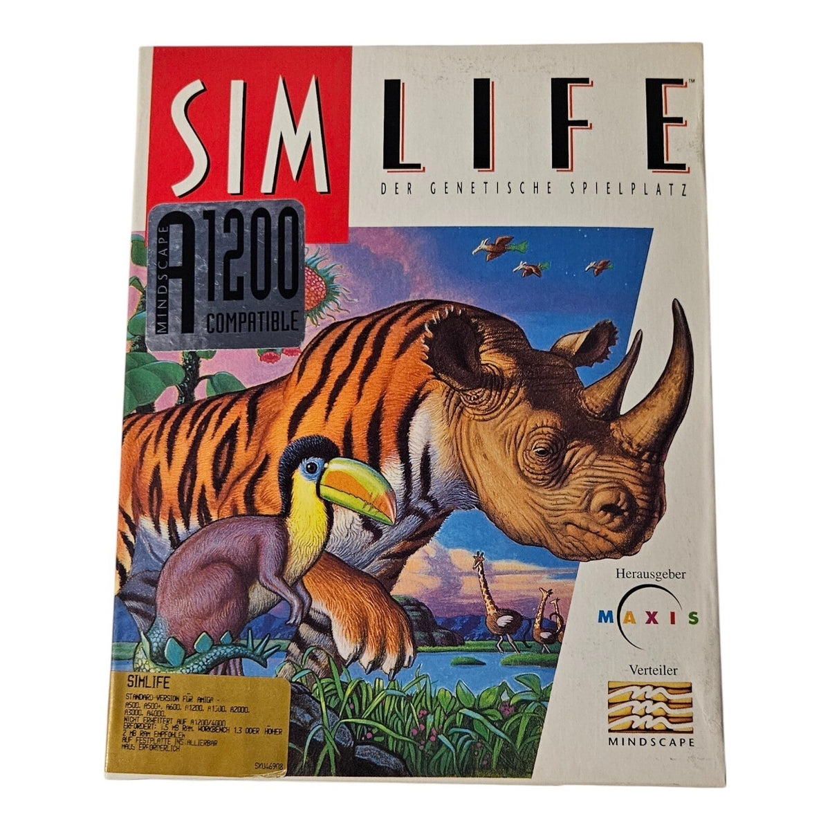 Sim Life - Commodore Amiga