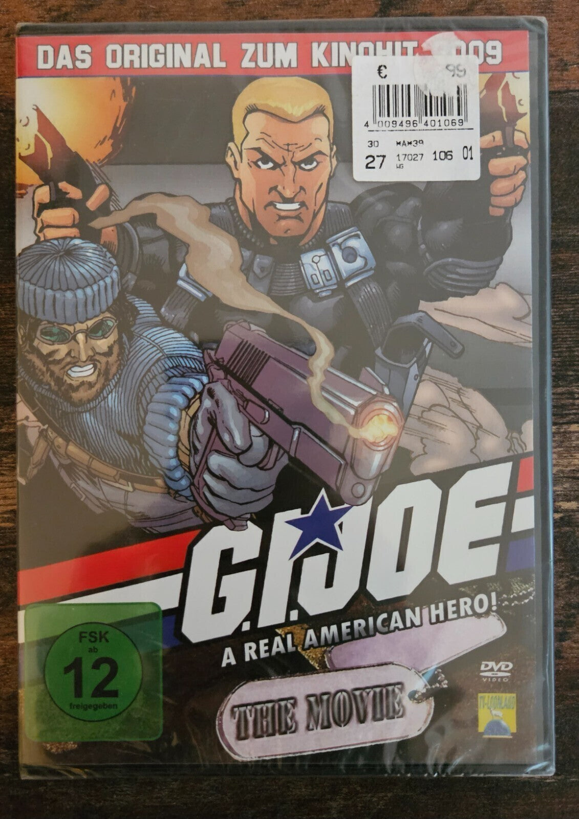 G.I Joe - A Real American Hero - The Movie - DVD - NEU