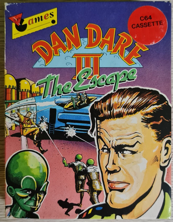 Dan Dare III - The Escape - Commodore 64 / 128 - Tape