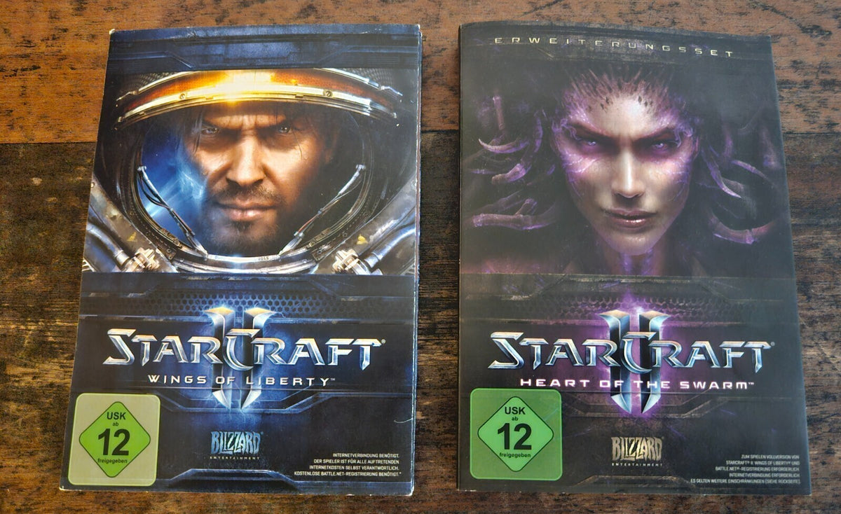Starcraft II - Wings of Liberty & Heart of the Swarm - PC -