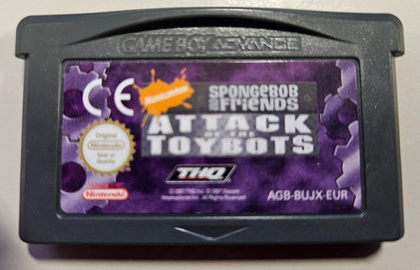 Spongebob & Friends Attack of the Tyob - Nintendo Game Boy Advance- Nur Modul !