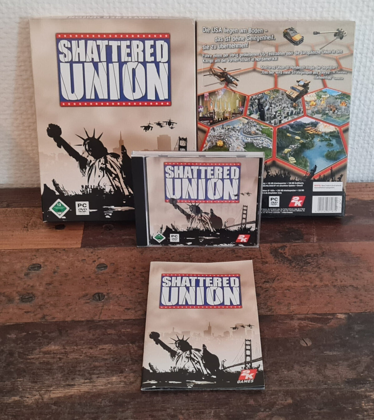 Shattered Union - PC - WIN 95 / 98 - Big Box