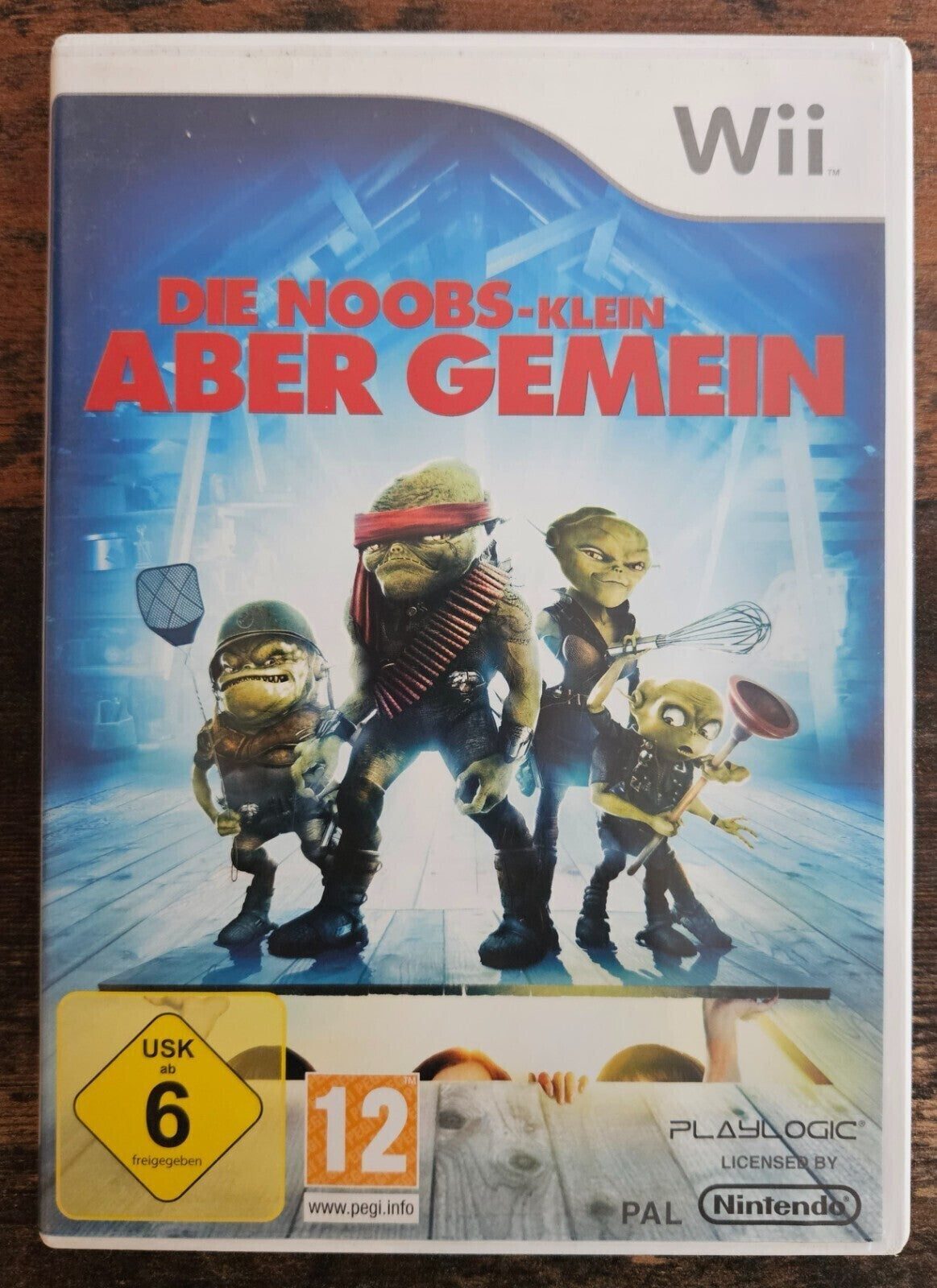 Die Noobs - Klein aber Gemein - Nintendo WII