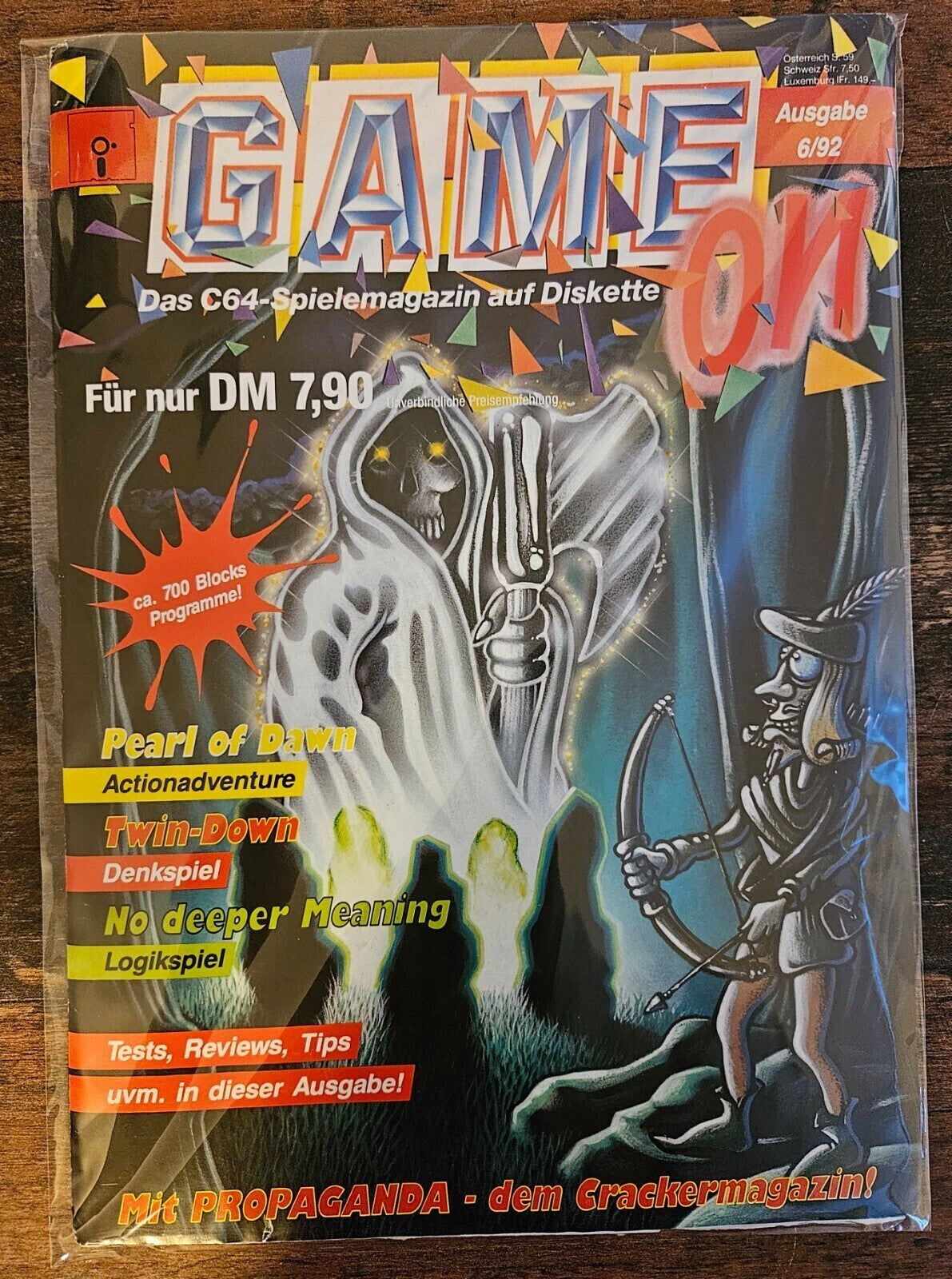 Game On - #6/92 - Mit Diskette - Commodore 64