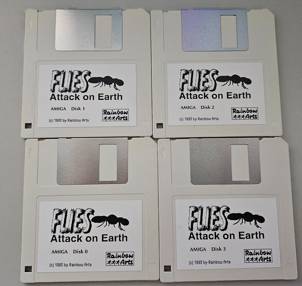 Flies - Attack on Earth - Commodore Amiga - Nur Diskette
