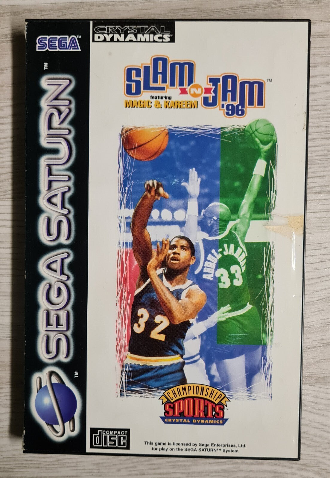 Slam ´N´Jam 96 - Sega Saturn