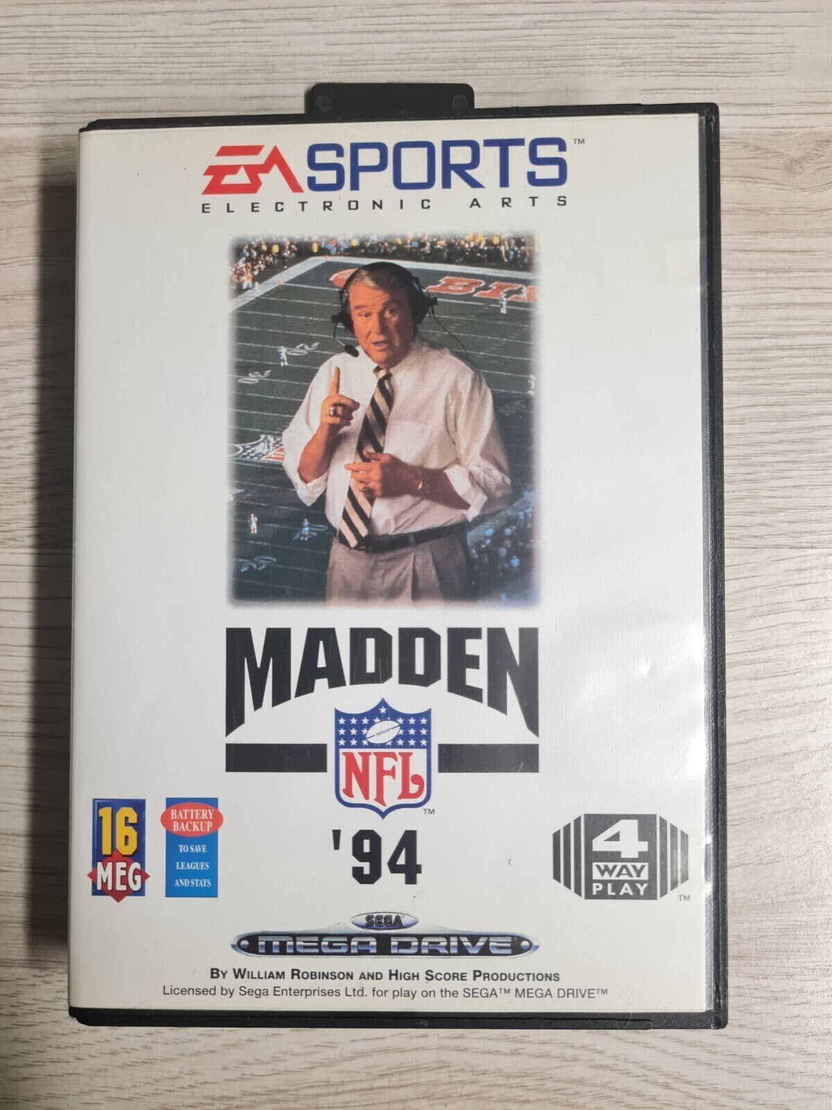 Madden NFL 94 - Mega Drive
