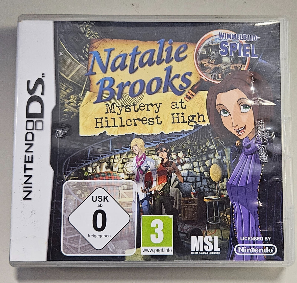 Natalie Brooks Mystery at Hillcrest High - Nintendo DS