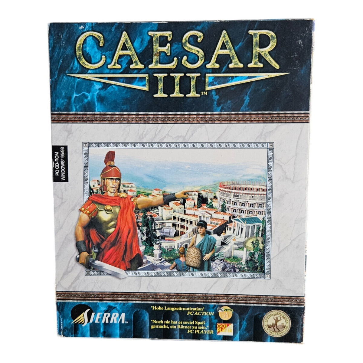 Caesar III - Windows 95/98- 1998 / PC / Big Box