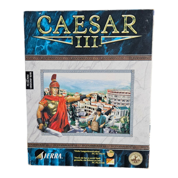 Caesar III - Windows 95/98- 1998 / PC / Big Box