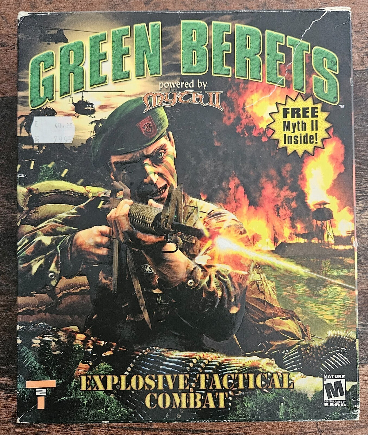 Green Berets + Myth II - PC - Windows 95 - Big Box