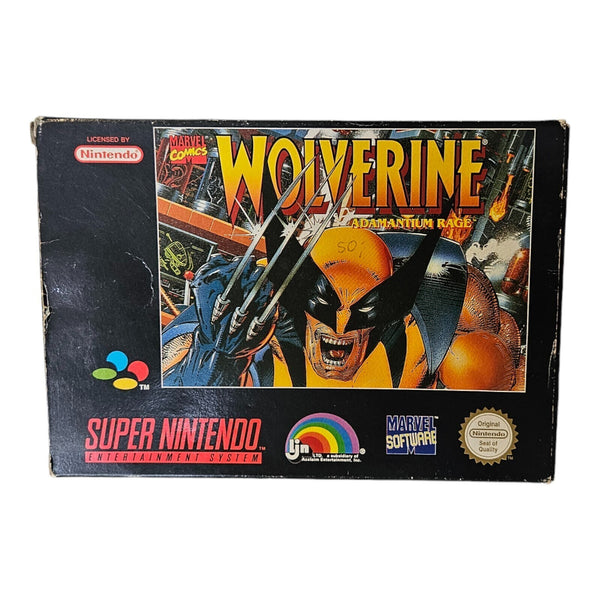 Wolverine - Adamantium Rage - Super Nintendo - SNES - OVP