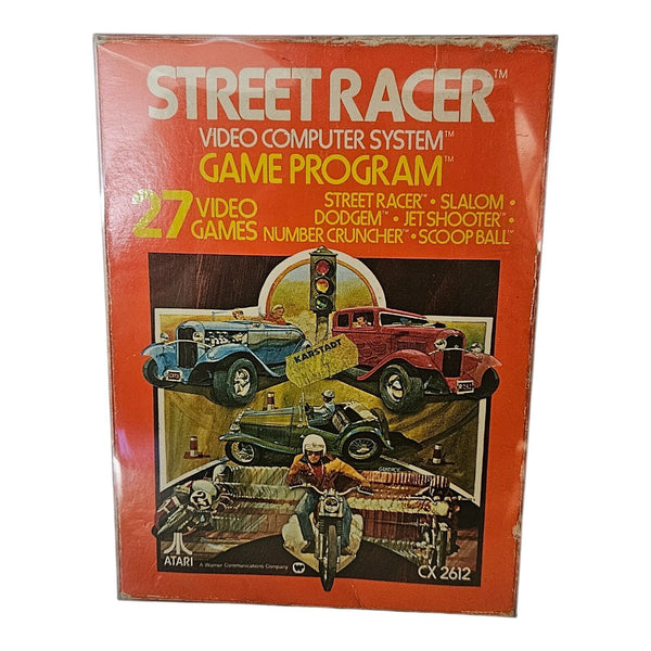 Street Racer - Atari 2600 - OVP