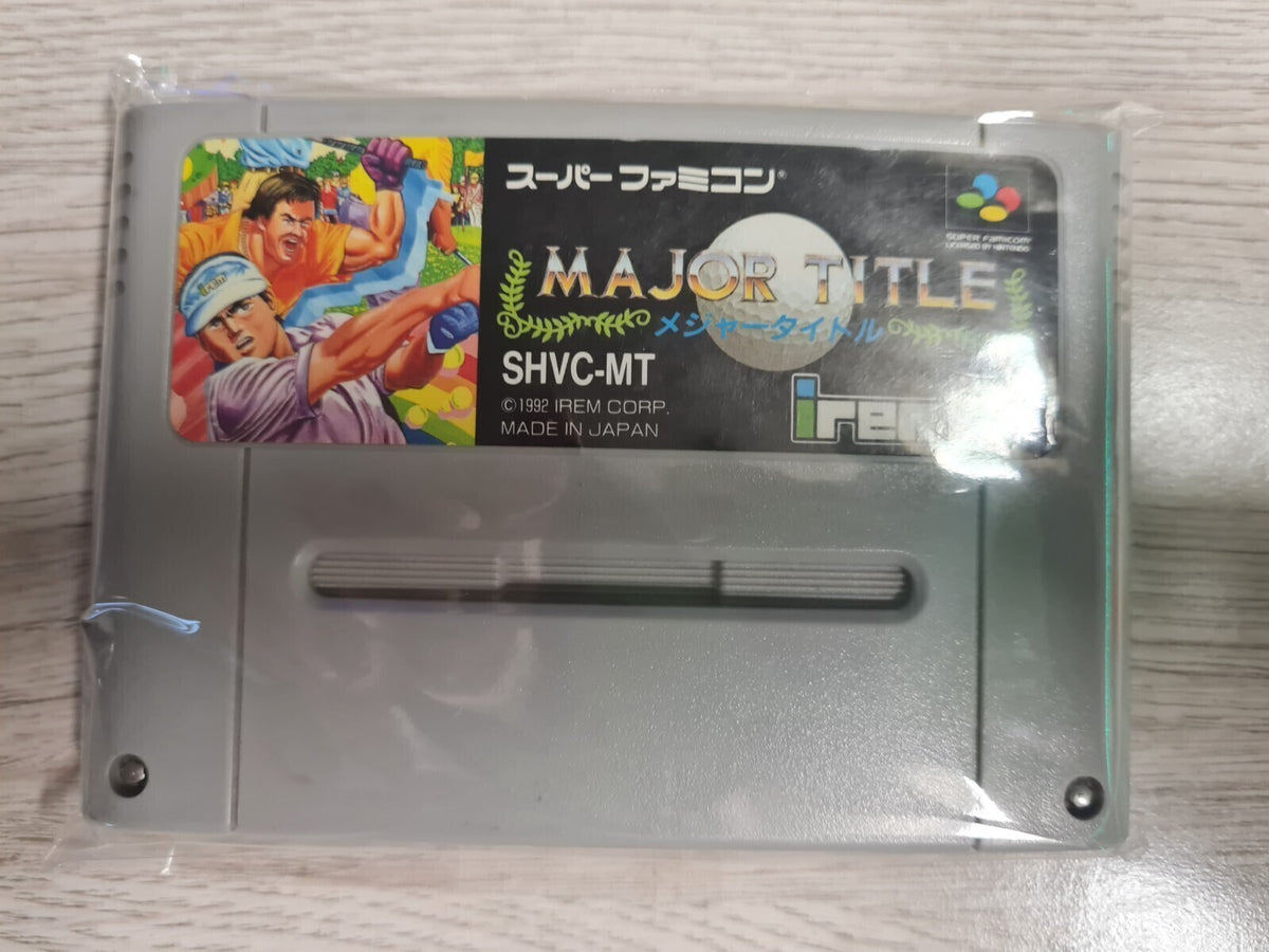 Major Title - Super Nintendo - SNES - Super Famicon - JP