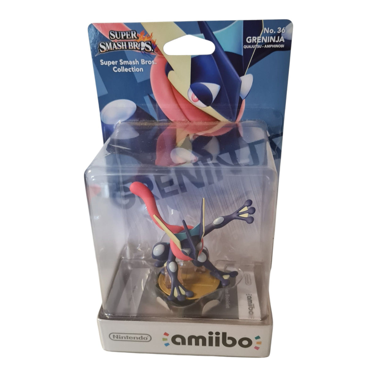 Nintendo Amiibo - Super Smash Bros. - No.36 - Greninja