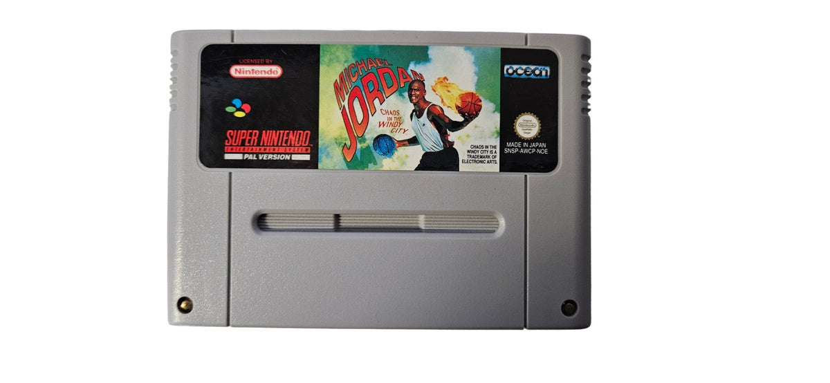Michael Jordan Chaos in the Wind City - Super Nintendo - SNES