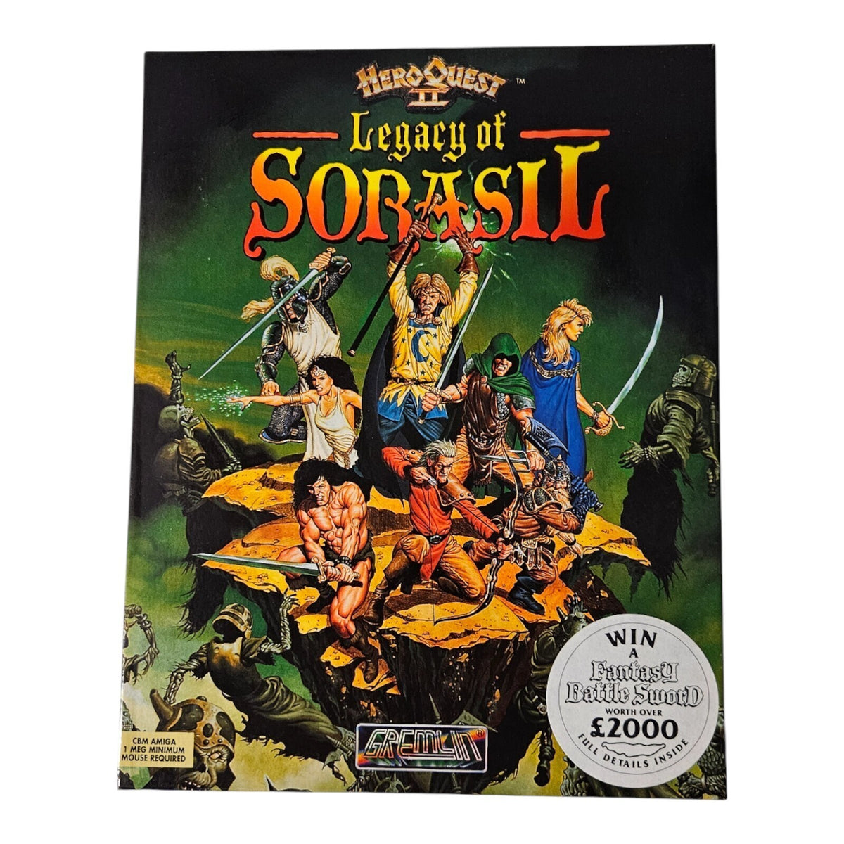 Hero Quest 2 - Legacy of Sorasil - Commodore Amiga