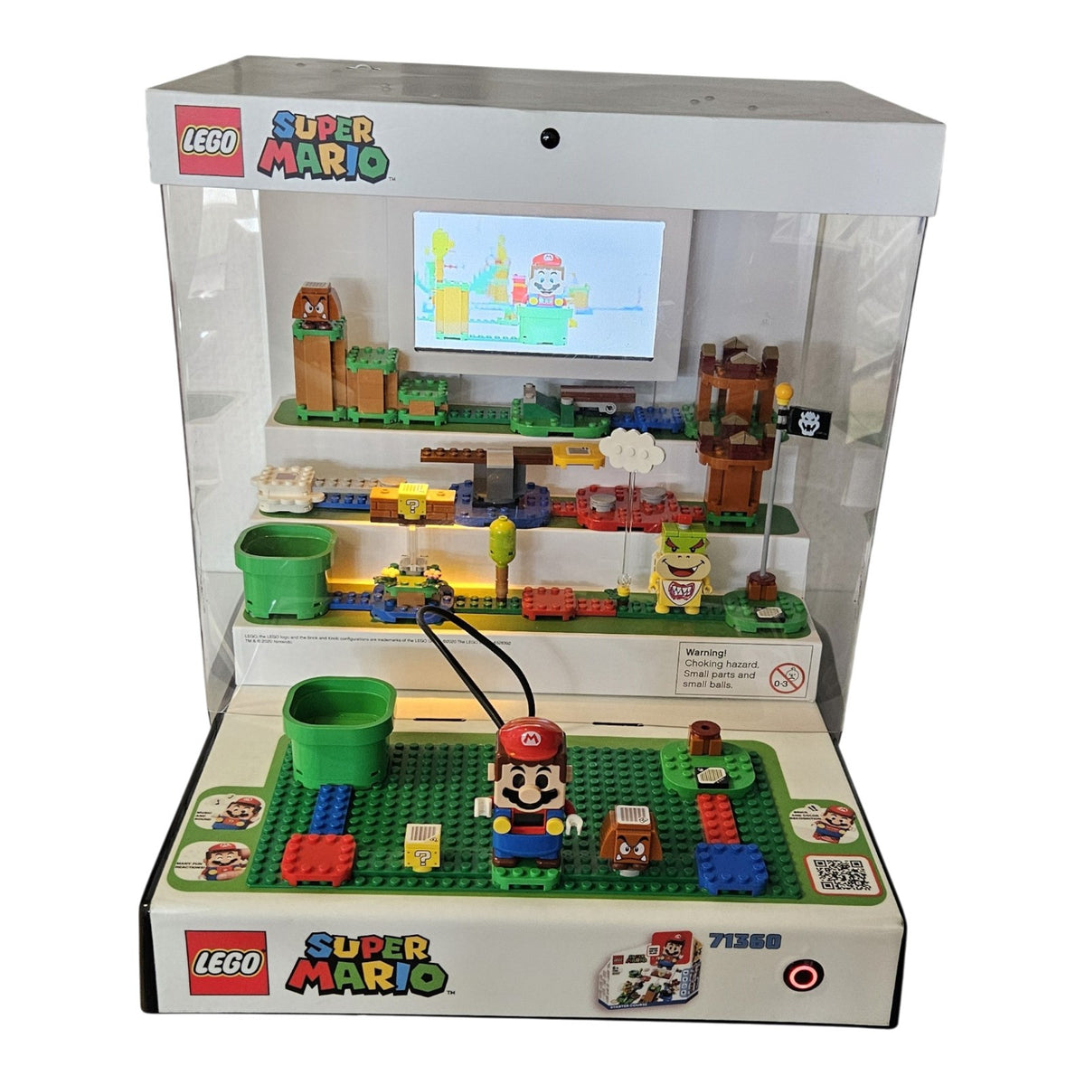 Demo Display LEGO - Lego-Set "Super Mario " (71360)