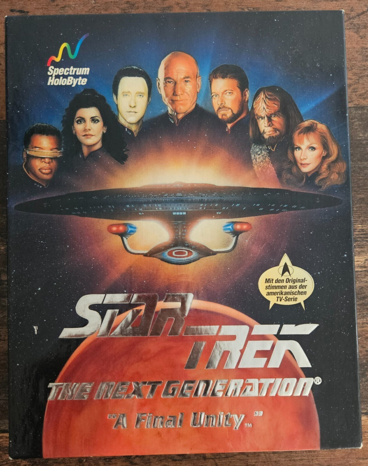 Star Trek - The Next Generation - A Final Unit- Deutsch - PC - MS DOS - Big Box