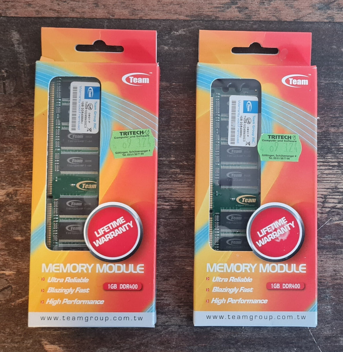 Memory Module - Speicher - Ram - 1 GB DDR400 - OVP