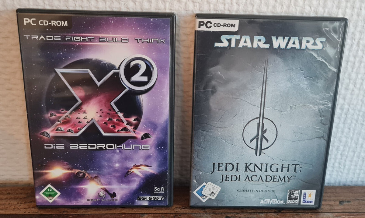 Star Wars Jedi Knight Jedi Academy + X2 Die Bedrohung - PC -