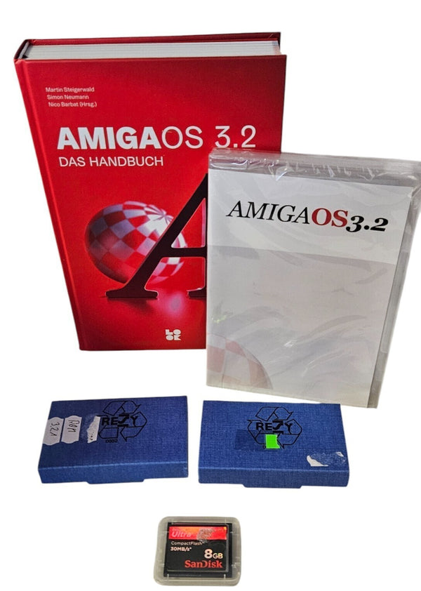 Amiga OS 3.2 - Komplett Set - Commodore Amiga