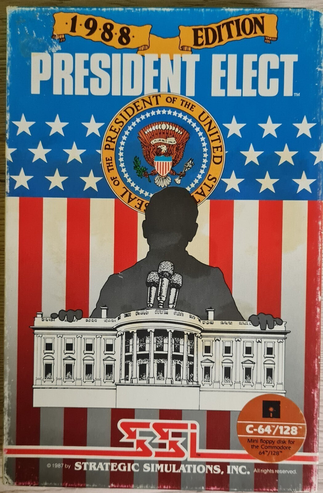 President Elect 1988 Edition - Commodore 64 / 128