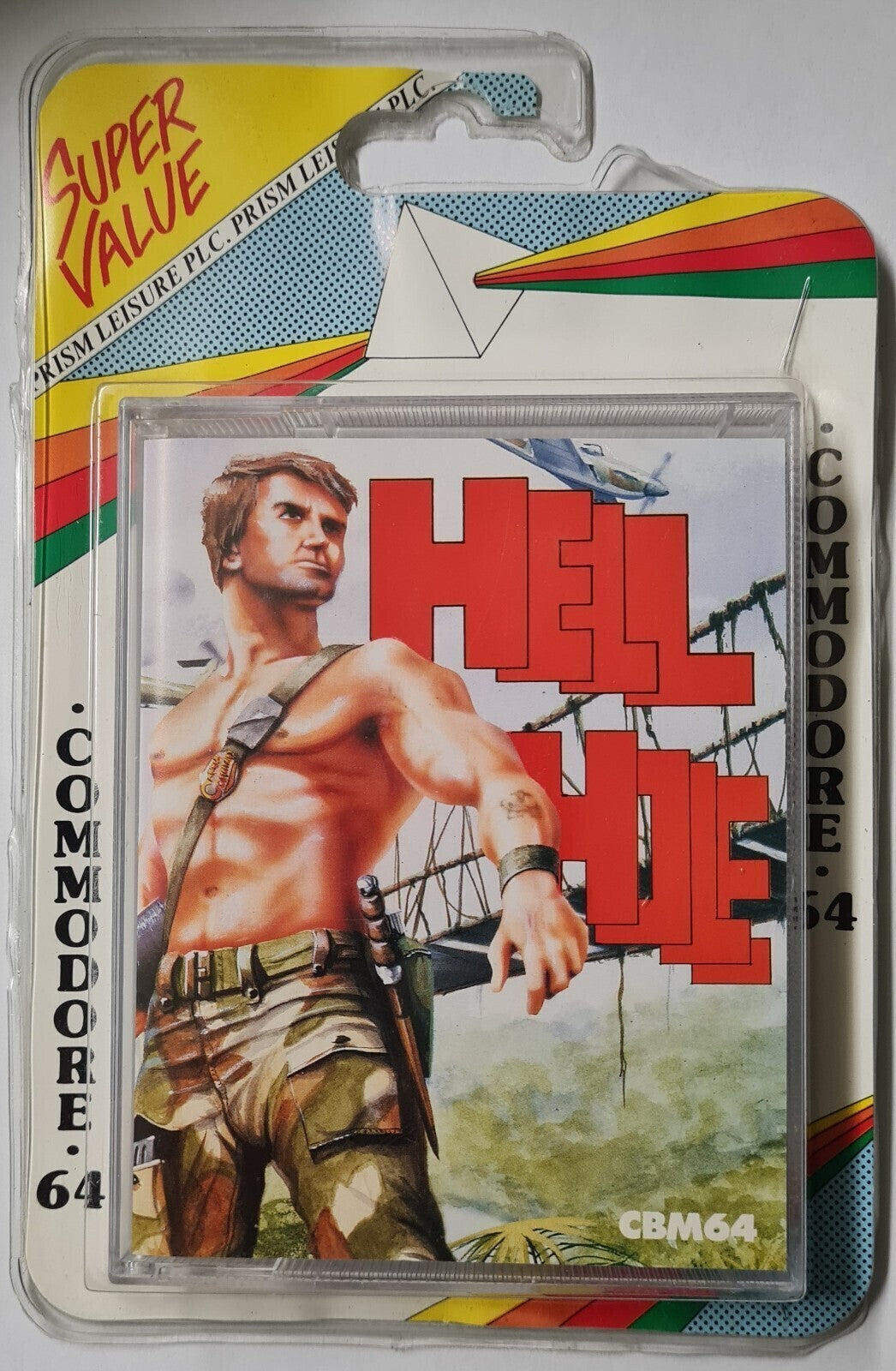 HELL HOLE Commodore 64/128 Tape - NEU -