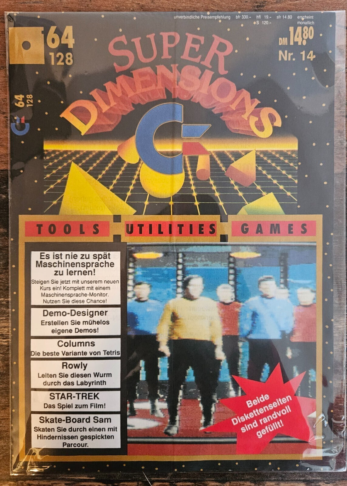 Super Dimensions C - #14 - Mit Diskette - Commodore 64 / 128