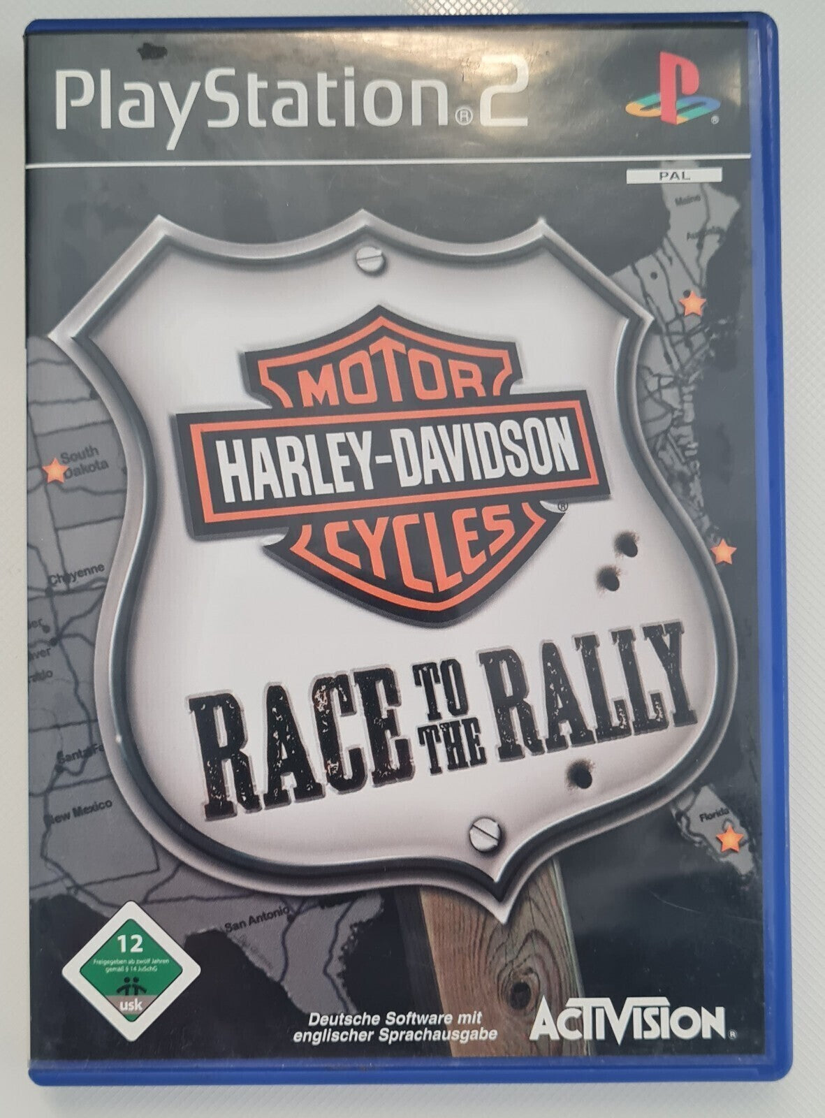 Harley Davidson - Motro Cycles - Race to the Rally - Playstation 2 / PS2