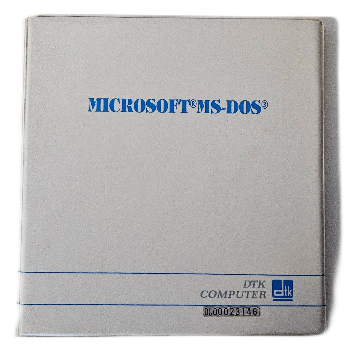 Microsoft MS-DOS Betriebssystem / Diskette