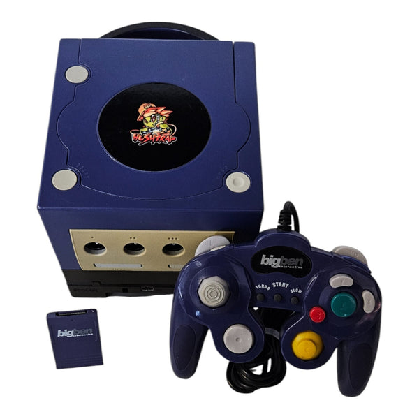 Nintendo Game Cube Konsole - Lila / Controller / Game Boy Player + CD