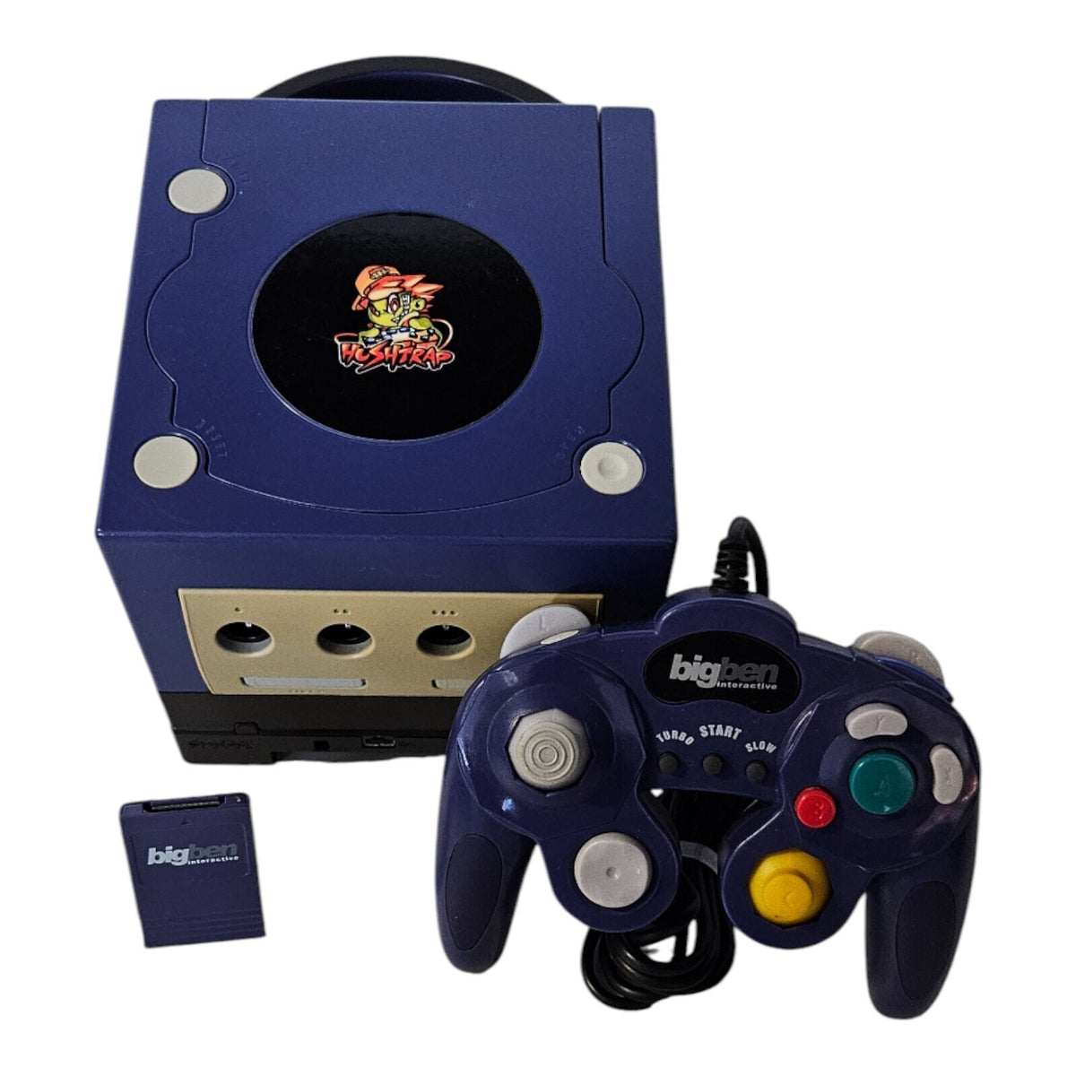Nintendo Game Cube Konsole - Lila / Controller / Game Boy Player + CD