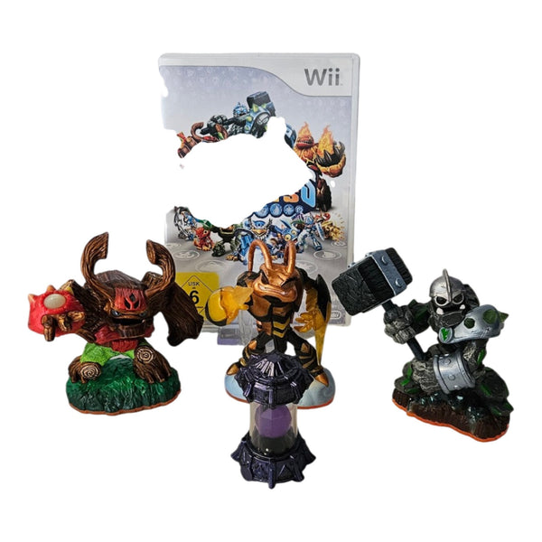 Skylanders Giants - Spiel +4 Figuren - Nintendo WII