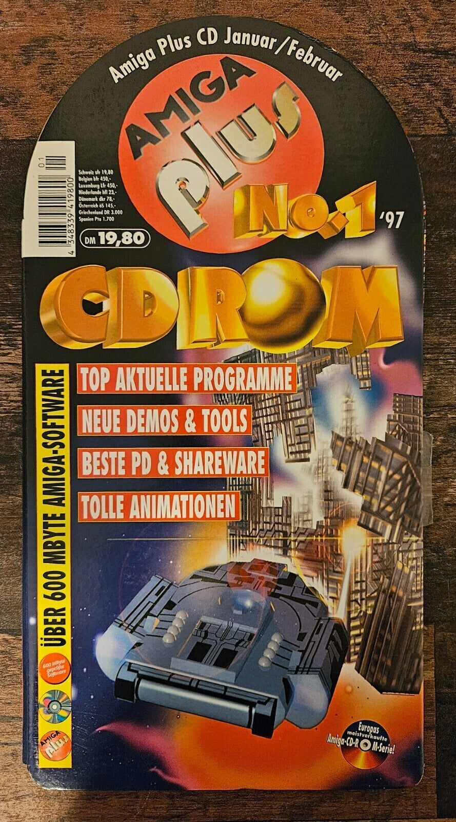 Amiga Plus CD Rom - #1 - 1997 - Commodore Amiga CD