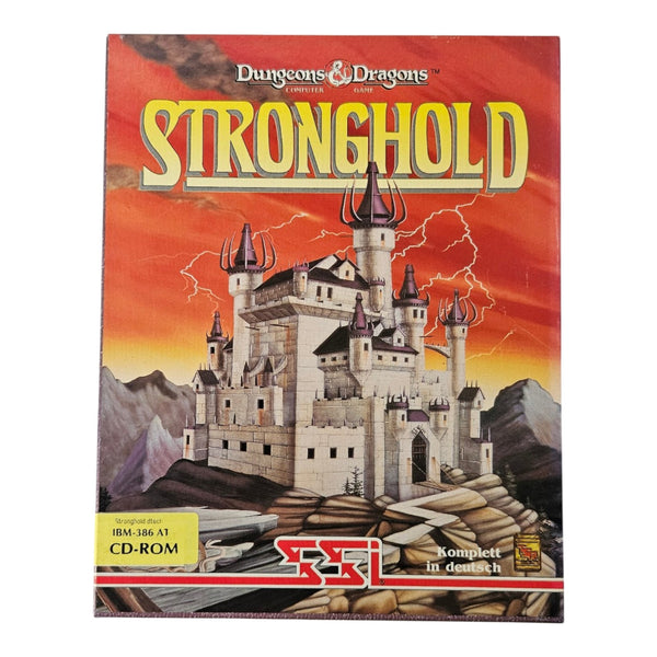 Stronghold - SSI - IBM 386 - CD - PC - Big Box