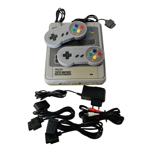 Super Nintendo Konsole - SNES - 2 Controller