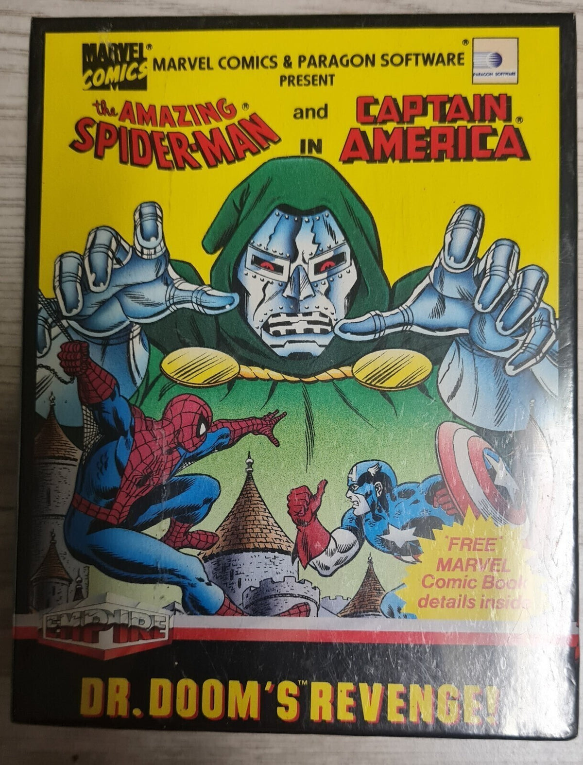 MARVEL - Dr.Doom´s Revenge! - Commodore 64/128 Tape - NEU -