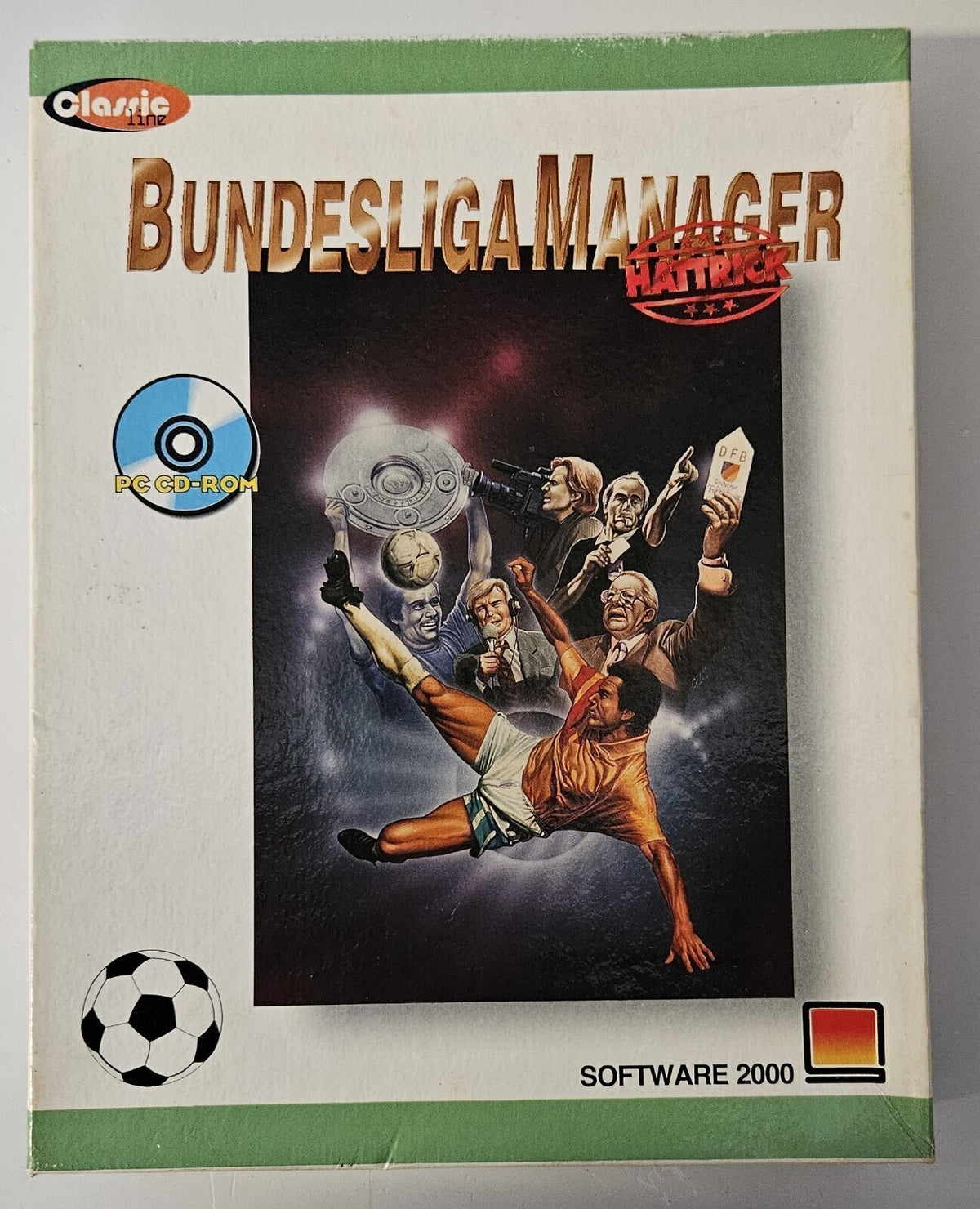 Bundesliga Manager Hattrick - PC - MS DOS - CD - BIG BOX