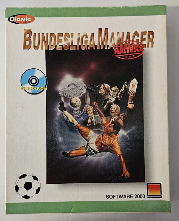 Bundesliga Manager Hattrick - PC - MS DOS - CD - BIG BOX
