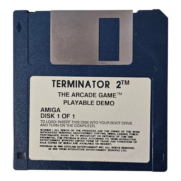 Terminator 2 - DEMO - Commodore Amiga - Nur Diskette